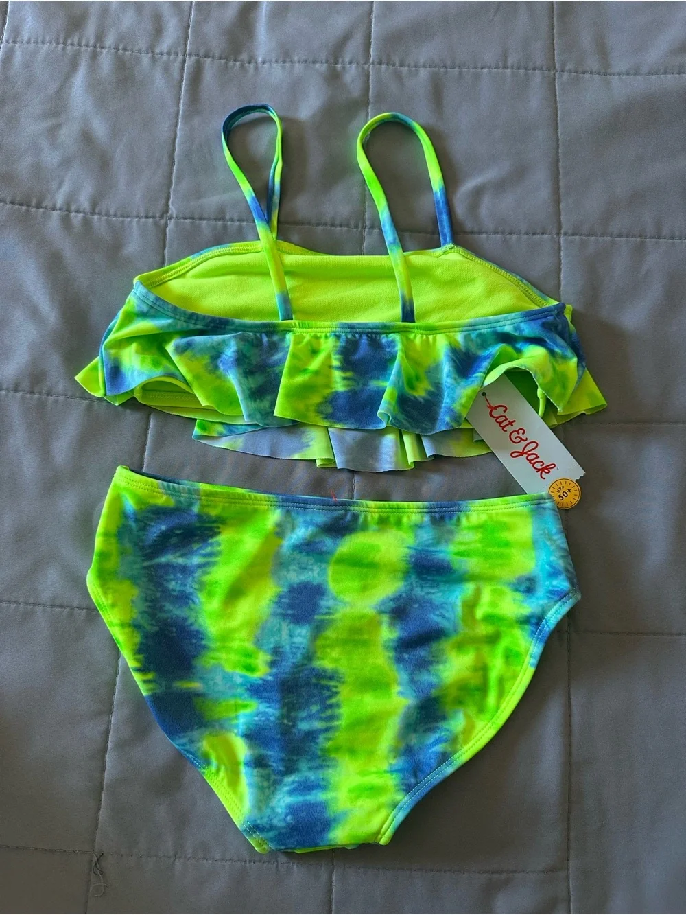 New Cat & Jack Girls’ Sweet Popsicle Bikini Set size L